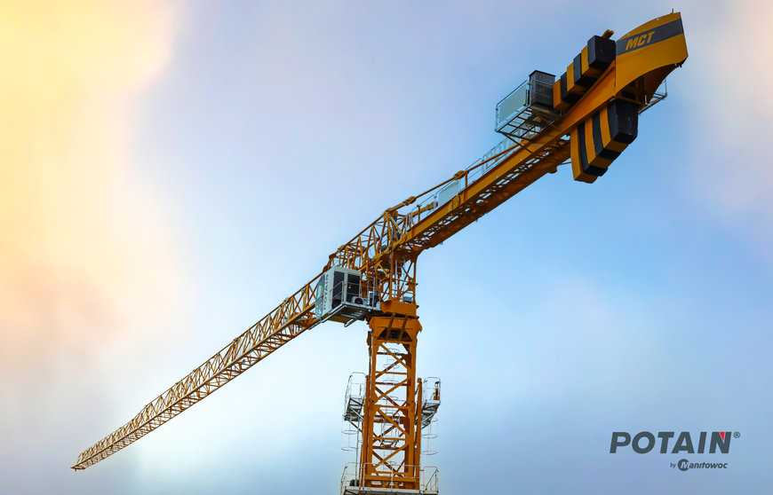 Faster, higher, stronger - Potain’s leading MCT topless crane gets an upgrade